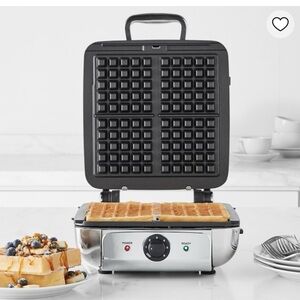 BRAND NEW All-Clad 4-Square Digital Gourmet Waffle Maker with Removable Plates